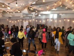 Room of ladies dancing, Ladies Lifestyle Affair - Horton Events Downtown Nashville