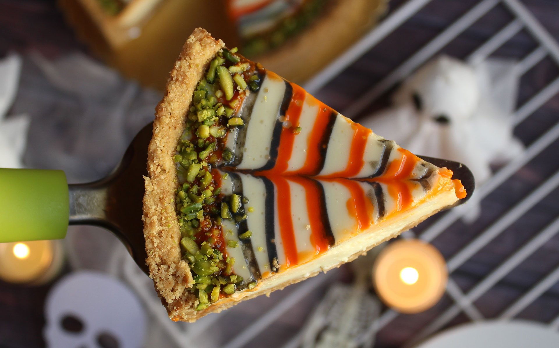 Halloween themed pie for a party - Merry to be Scary, The Horton Building, Nashville